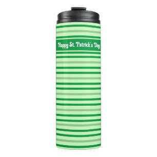 Termo Curte Green Striped Happy St Patrick's Day Thermal