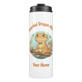 Termo Custom Bearded Dragon Mom Thermal Tumbler