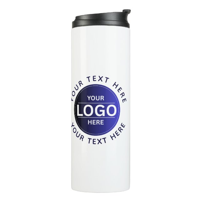 Termo Custom Business Brand Logo (Rotado hacia la izquierda)
