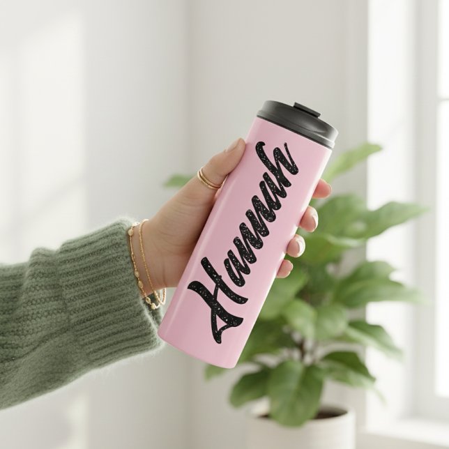 Termo Custom Peach Birthday Tumbler Gift for Her and Mom (Personalized Birthday Tumbler Gift for Her, Mom & Nana, Custom Graduation Tumbler Gift for Students)