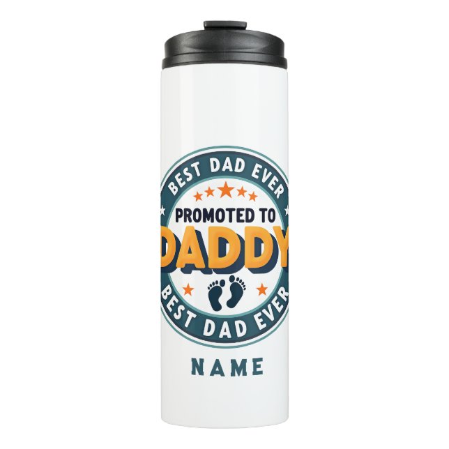 Termo Custom Personalized Name Gift for Dad (Anverso)