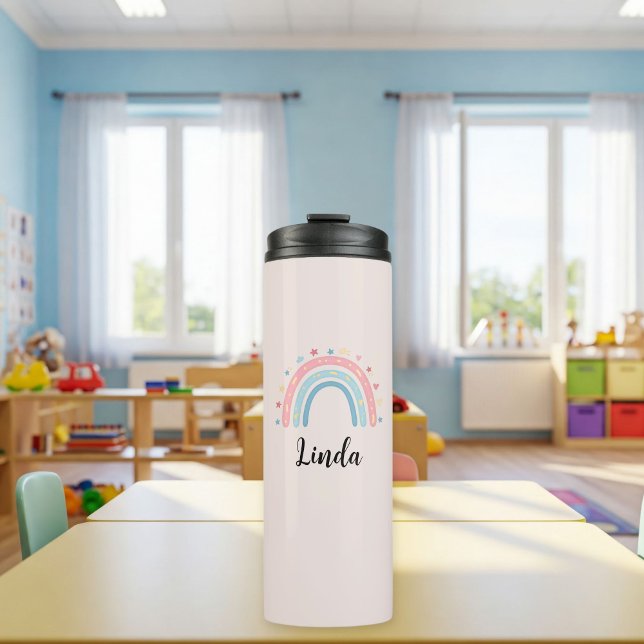 Termo Custom rainbow thermal bottle for kids (Subido por el creador)