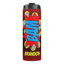 Custom Vintage Comic Book Pop Art Style BAM!