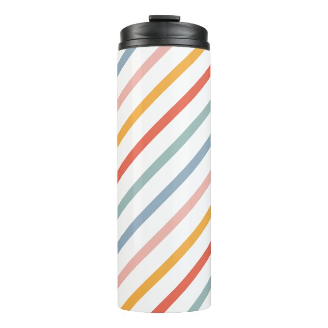 Termo Cute Candy Striped Diagonal (Anverso)