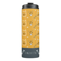 Cute Cats Moderno Patrón Personalizado