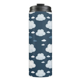 Termo Cute Clouds Pattern – Soft Kawaii Sky Design