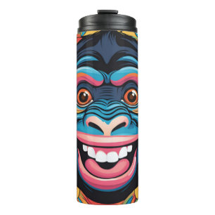 Termo Cute Crazy Funny Chimpanzee