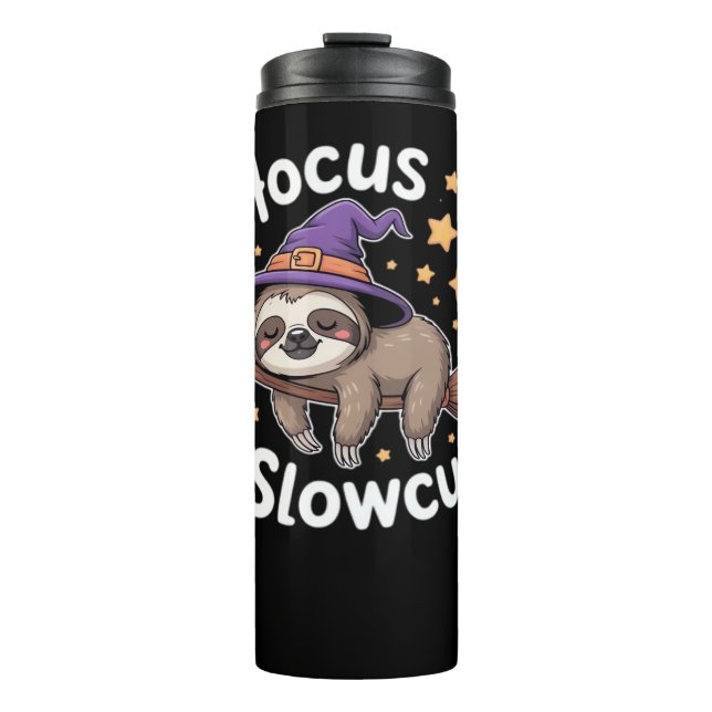 Termo Cute Funny Sloth Halloween Essential T-Shirt (Anverso)
