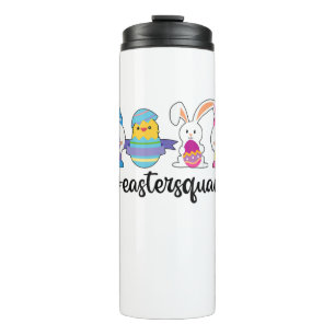Termo Cute Gnomies Bunnies Squad Easter Day Funny Rabbit