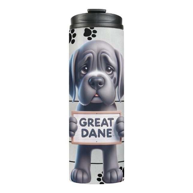 Termo Cute Great Dane (Anverso)