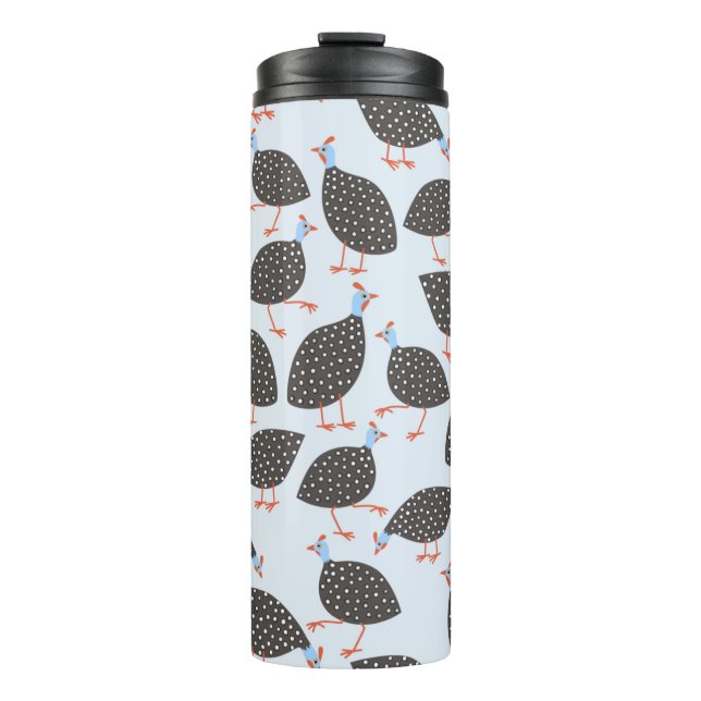 Termo Cute Guinea Hen Bird (Anverso)