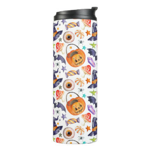 Termo Cute Halloween ilustracion Wraping Paper Bath