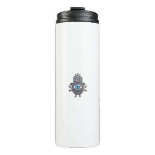 Termo Cute Hamsa Ojo Turco Marroquí Amazigh Kawaii Stick