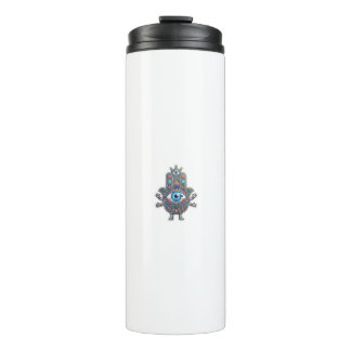 Termo Cute Hamsa Ojo Turco Marroquí Amazigh Kawaii Stick
