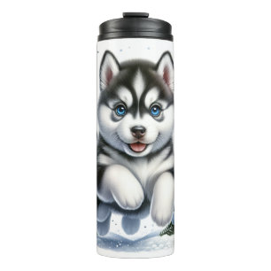 Termo Cute Husky Dog