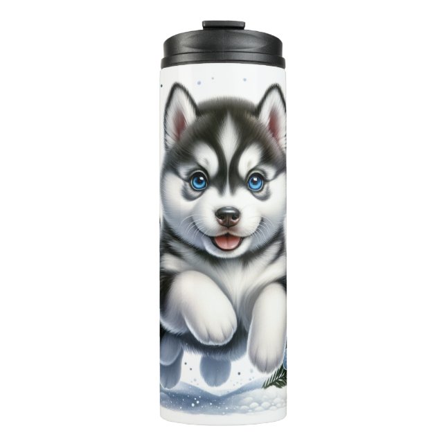 Termo Cute Husky Dog (Anverso)