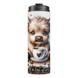 Termo Cute Hyland Cow Ornate