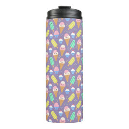 Termo Cute Ice Cream Pattern – Adorable Frozen Treat 
