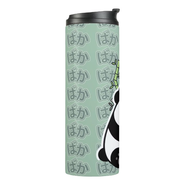 Termo Cute Kawaii Japanese Panda Tumbler (Rotado hacia la izquierda)