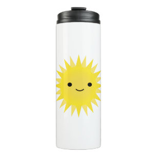 Termo Cute Kawaii Sonriente Sun