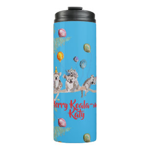 Termo Cute Koala Koalas Feliz Navidad Koala-mus Chicas