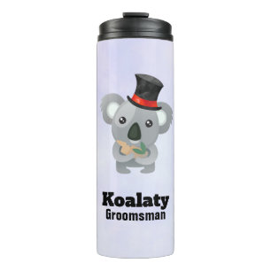 Termo Cute Koala Pun Koalaty Groomsman