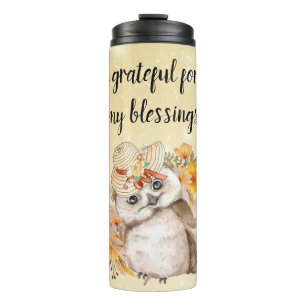 Termo Cute owl Farmhouse romantic wallpaper