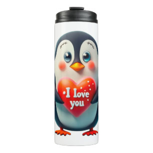Termo Cute penguin I love you 