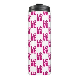 Termo Cute Pet Lover Thermal Tumbler - Unique Commuter