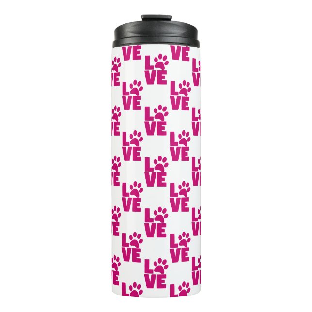 Termo Cute Pet Lover Thermal Tumbler - Unique Commuter  (Anverso)