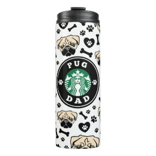 Termo Cute Pug Dog Dad