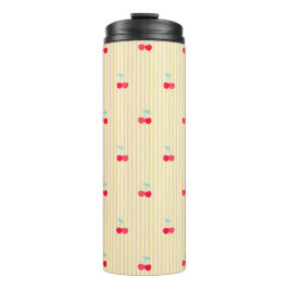 Termo Cute Retro Cherry Pattern Retro Pop