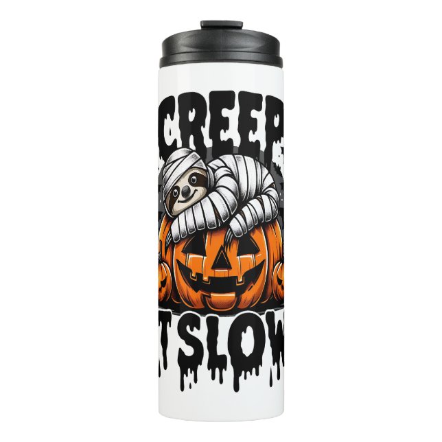 Termo Cute Sloth Happy Halloween (Anverso)