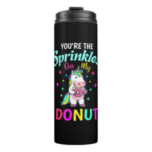 Termo Cute Unicorn Espolvorea Tu Donut Adultos Niños Mas