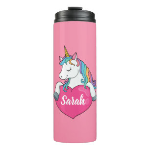 Termo Cute Unicorn Nombre Personalizado  