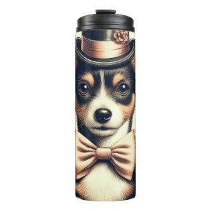 Termo Cute Vintage Toy Fox Terrier
