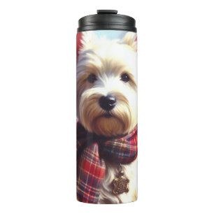 Termo Cute West Highland White Terrier Pintura