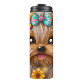 Termo Cute Yorkie Kawaii Puppy