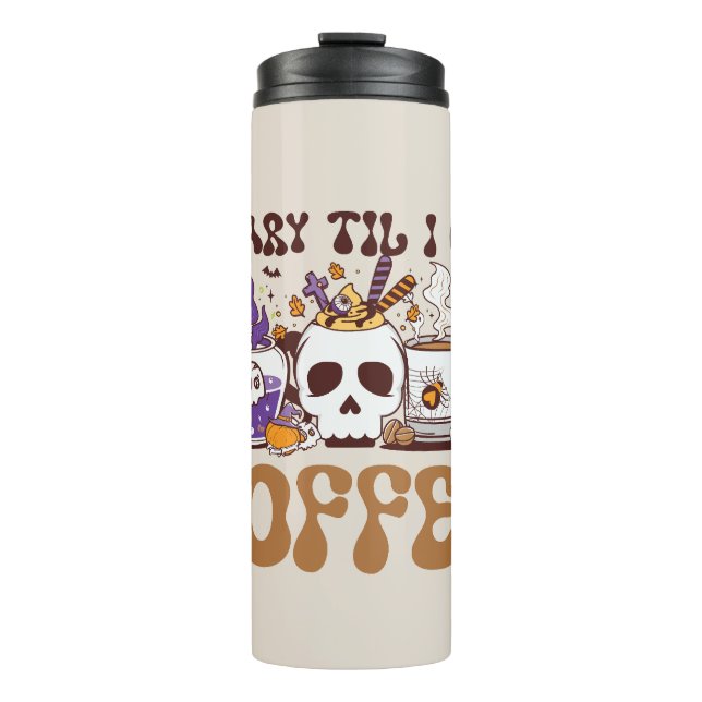 Termo Da miedo hasta que me dé café (Anverso)