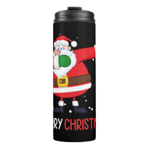 Termo Dabbing Santa Claus Dab Dap Navidades
