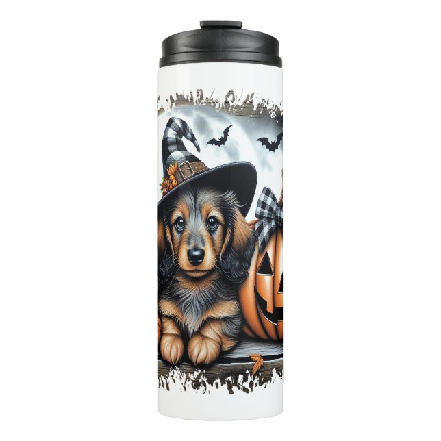 Termo Dachshund Dog Halloween (Anverso)