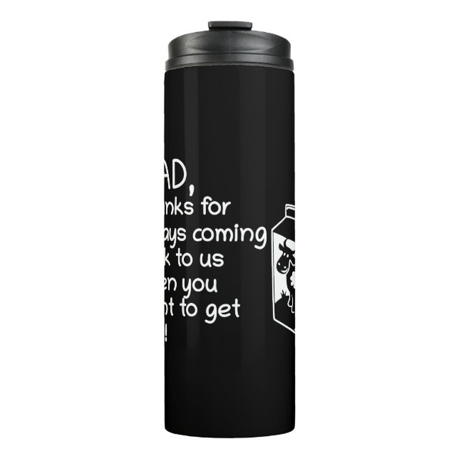 Termo DAD gracias por regresar cuando fuiste a buscar le (Anverso)