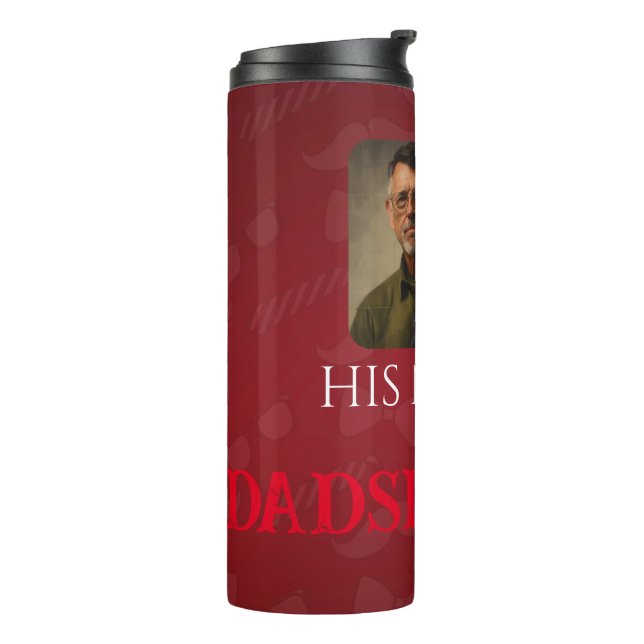 Termo Dadspiration Tumbler de regalos personalizados del (Rotado hacia la izquierda)
