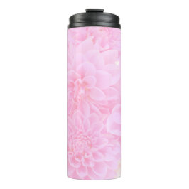 Termo Dahlias En Rosa Suave