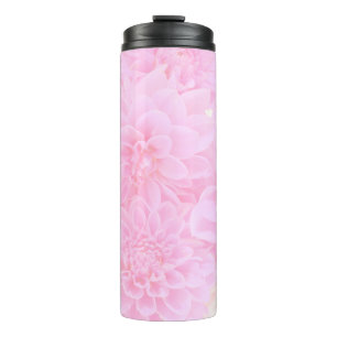 Termo Dahlias En Rosa Suave