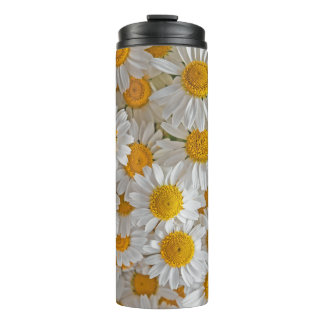 Termo Daisies blancos: Hermoso fondo floral