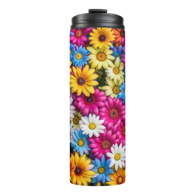 Termo Daisies coloridos #41 - (Anverso)