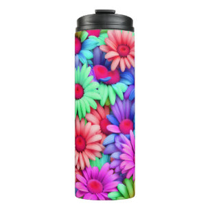 Termo Daisies coloridos #49 -