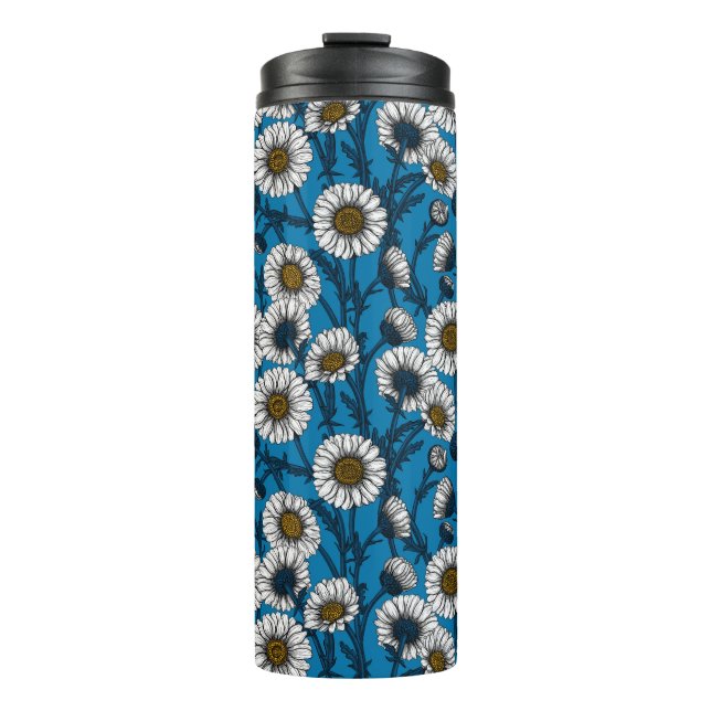 Termo Daisies on blue (Anverso)