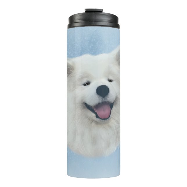 Termo Daisy el samoyed (Anverso)